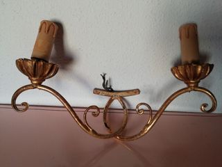 Candelabros bronce