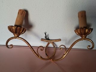 Candelabros bronce