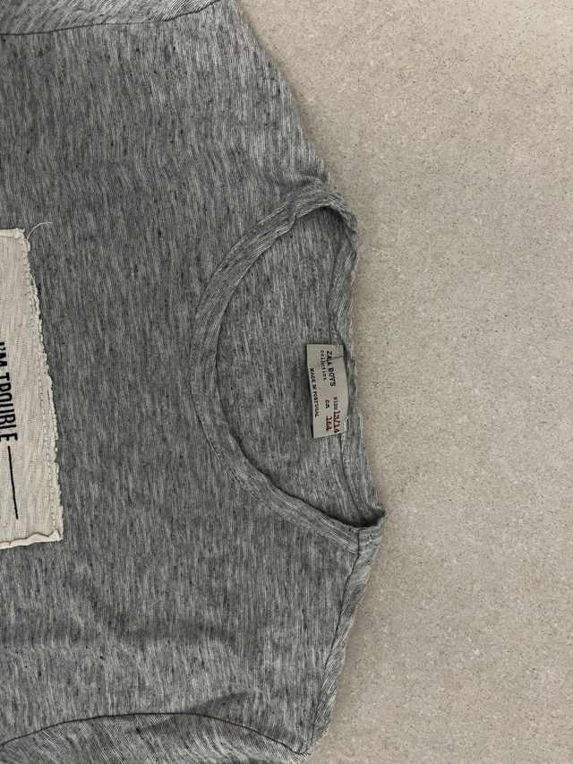 LOTE DOS CAMISETAS NIÑO ZARA