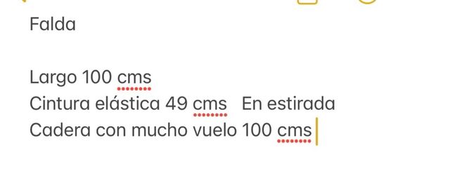 Falda flamenca sevillanas