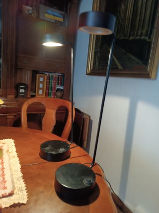 Juego de dos lamparas de mesa