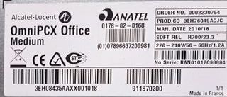 Centralita Alcatel Lucent OmniPCX Medium