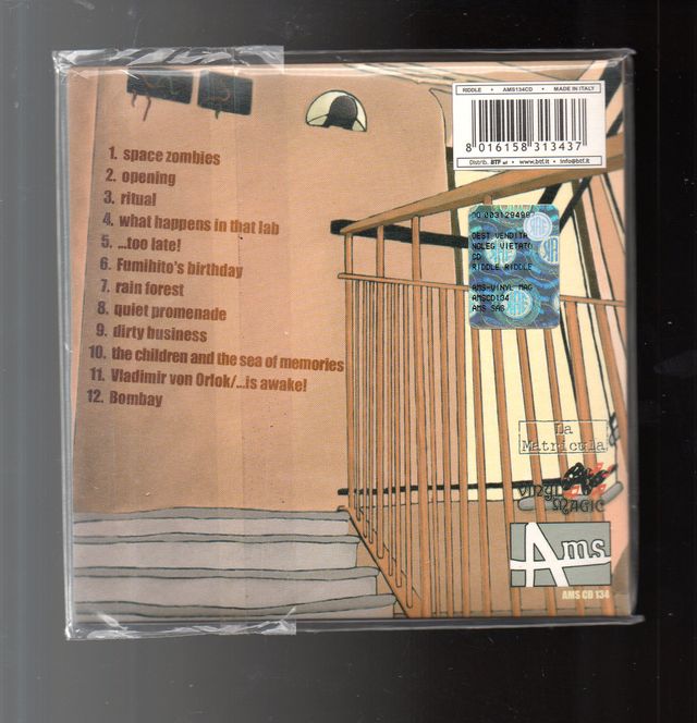 Riddle Riddle AMS Records Vinyl Magic BTF 2008 cd