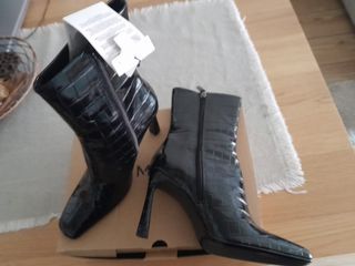 Botas de tacón negras