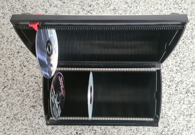 Organizador para 80 DVD/CD