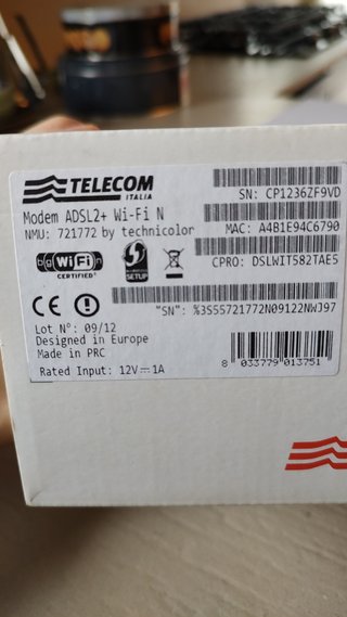 Modem Adsl wifi
