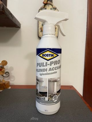 Bostik Puli-Pro Splendi acciaio igienizzante
