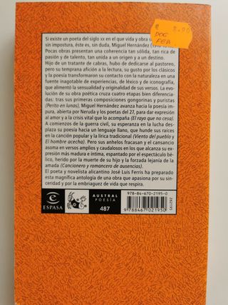 Poesía colección Visor, Cátedra, Gredos.. Desde 3€