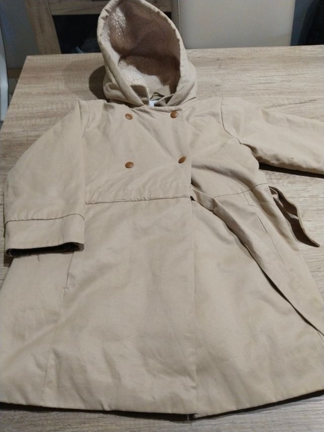 Gabardina Niña Zara 4-años 110 cm
