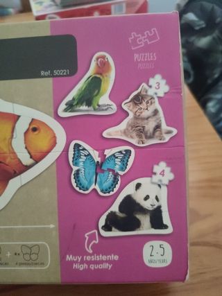 Puzzles de animales infantiles