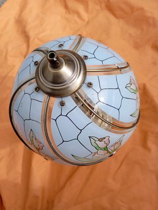Lampara de cristal 