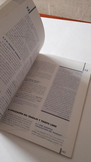 Antiguo libro Bachillerato filosofía