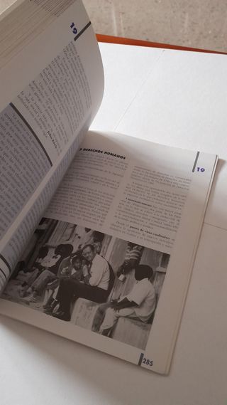 Antiguo libro Bachillerato filosofía