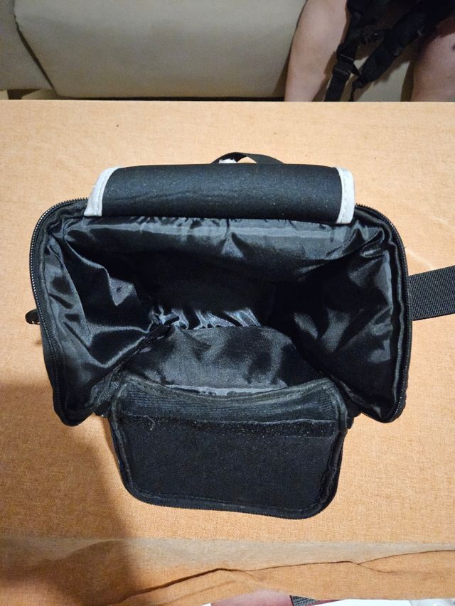 Mochila bandolera camara