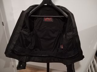 Cazadora de cuero moto Levior 