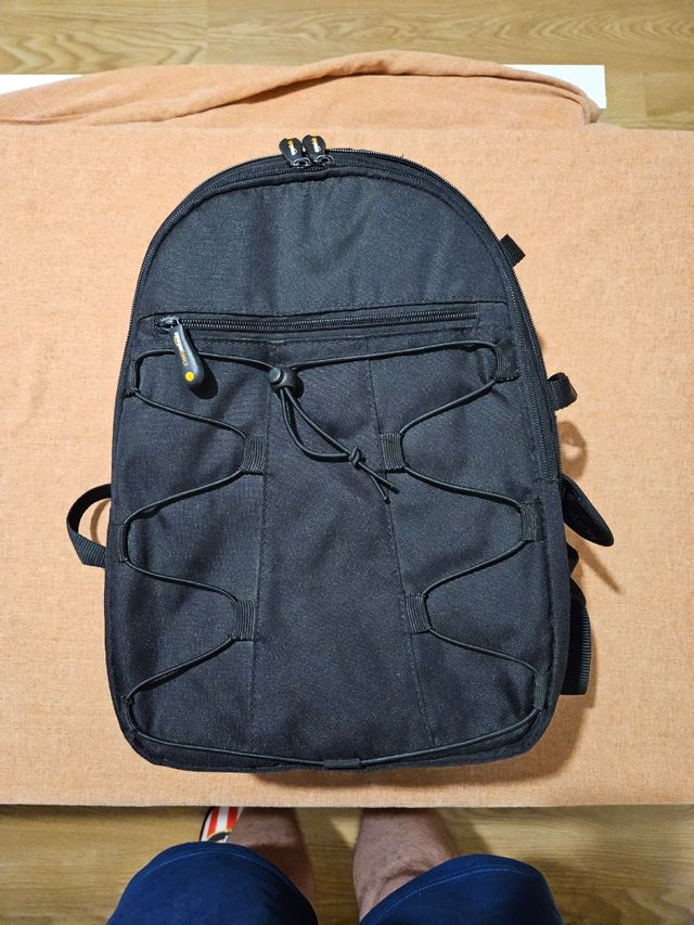 Mochila con compartimentos para cámara