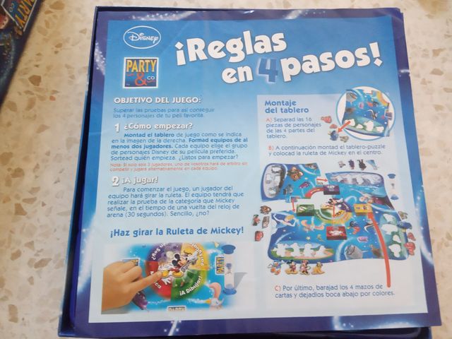 Juego Party Disney. Diset