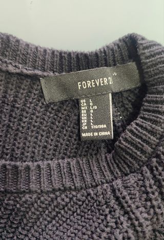 Jersey espalda abierta