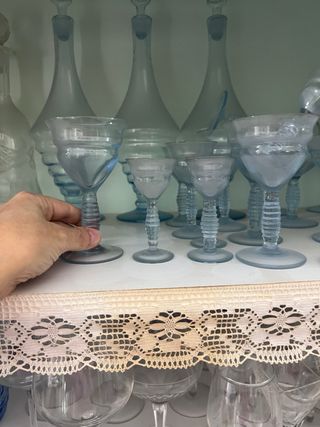 Set bicchieri antichi