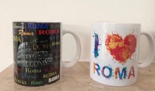Set 2 tazze souvenir Roma