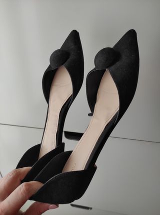 Bailarinas negras de Mango