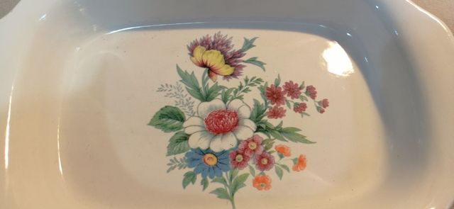 Vassoietto in porcellana decorato