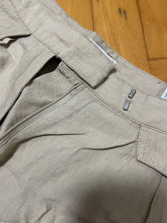 shorts beige h&m