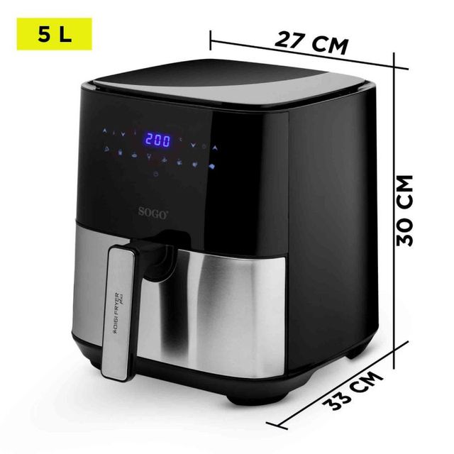 A ESTRENAR - Freidora aire 4.5L DIGI FRYER PLUS