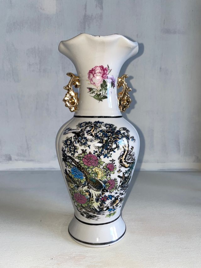 jarron porcelana vintage