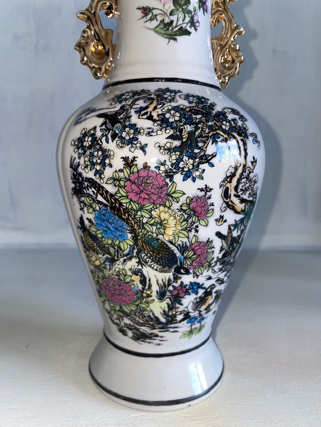 jarron porcelana vintage