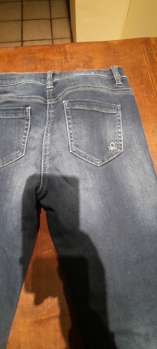 Blue Jeans Benetton bambina 10-11 anni