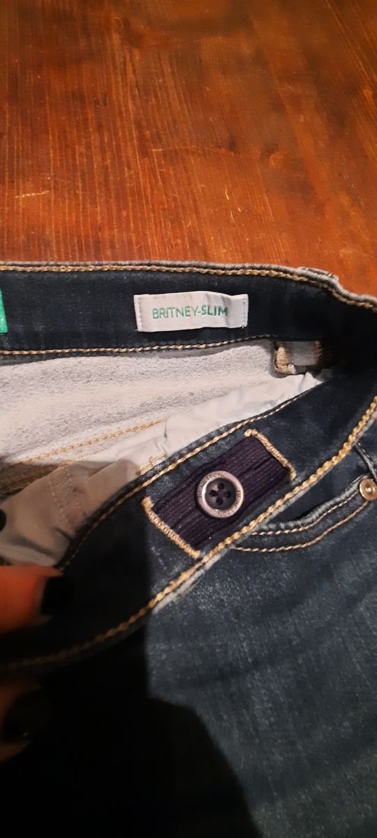 Blue Jeans Benetton bambina 10-11 anni