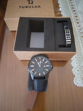 Reloj hombre y pulsera a juego las dos cosa