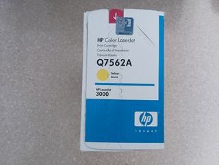 TONER HP Q7562A AMARILLO NUEVO CAJA HP LJ 3000