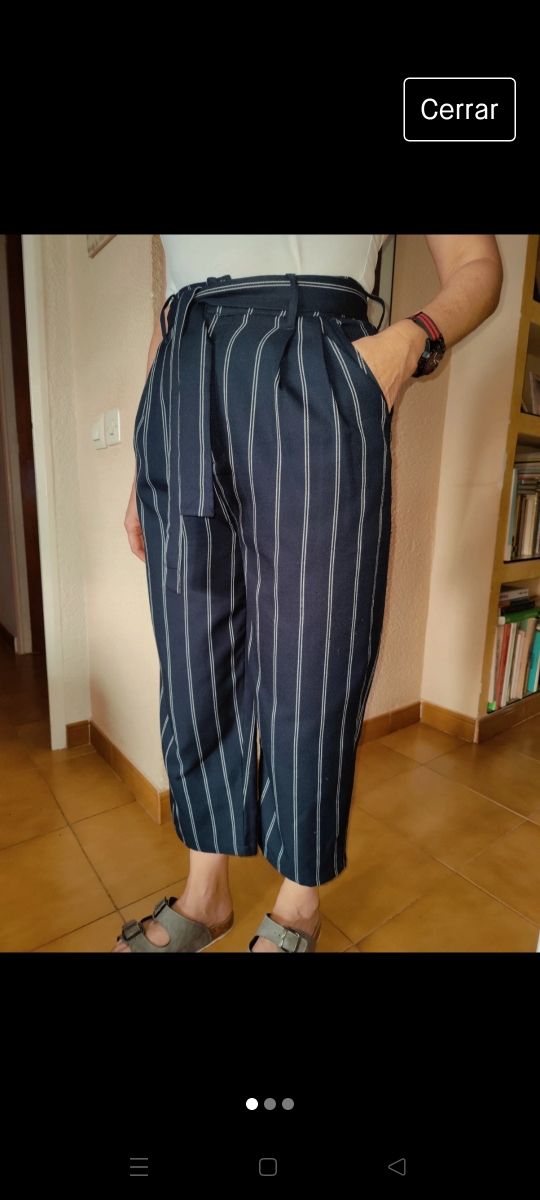 Pantalón con rayas