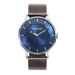 Reloj Viceroy. Acero marrón