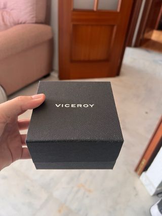 Reloj Viceroy. Acero marrón