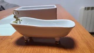 Bañera casa de muñecas