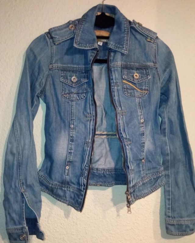 Cazadora vaquera entretiempo