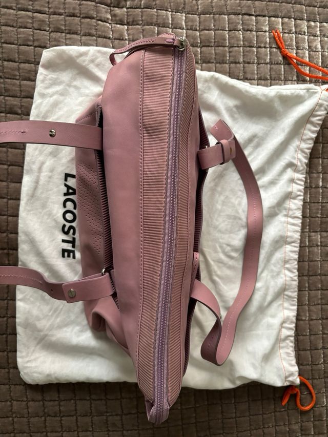 Bolso de piel Lacoste