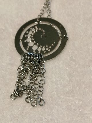 Set collana e bracciale in acciaio