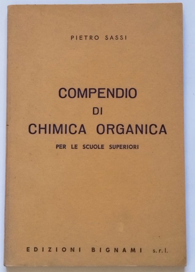 Bignami Compendio Di Chimica Organica