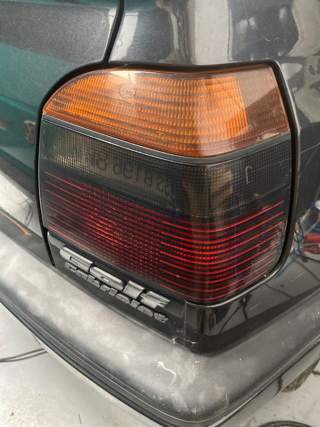 Pareja pilotos golf mk3 gti