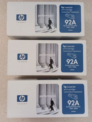 TONER HP 92A C4092A NEGRO HP LJ 1100, 3200