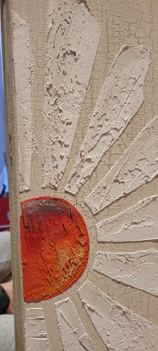 Cuadro espejo recibidor