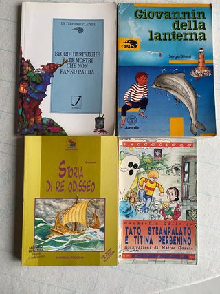 Libri gioco con schede didattiche.