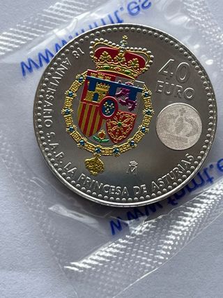 Moneda 40 € España 2023