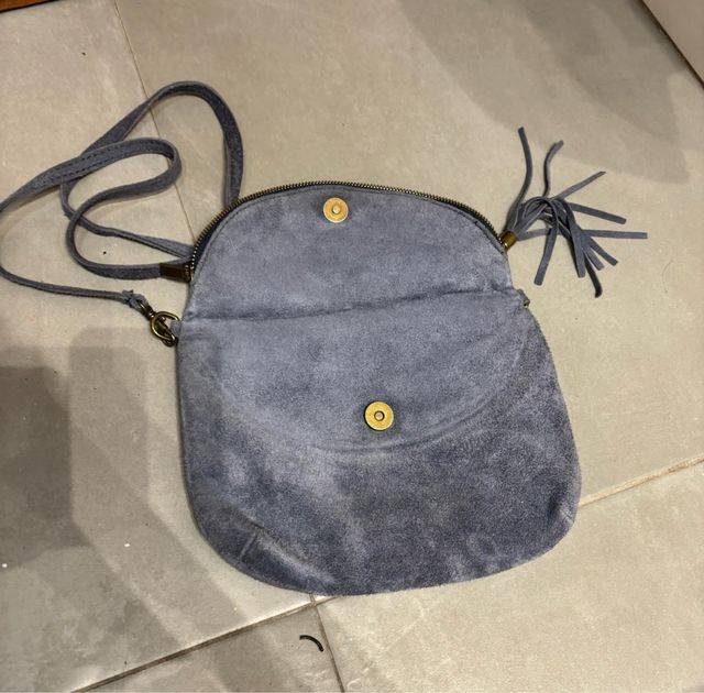 Bolso azul pequeño