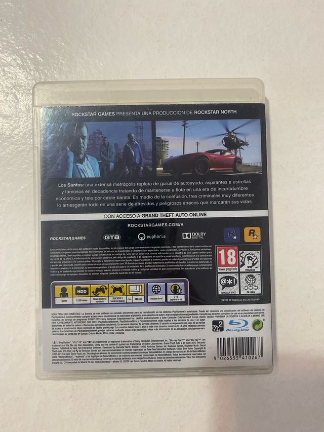 Grand Theft Auto V PS3