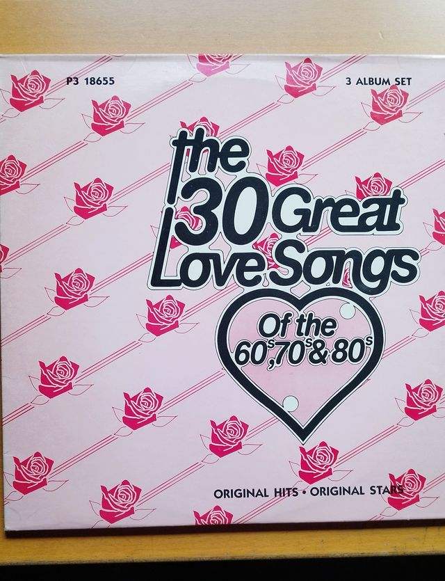 Vinilo 3 LP The 30 Great Love Songs 60s-70s-80s